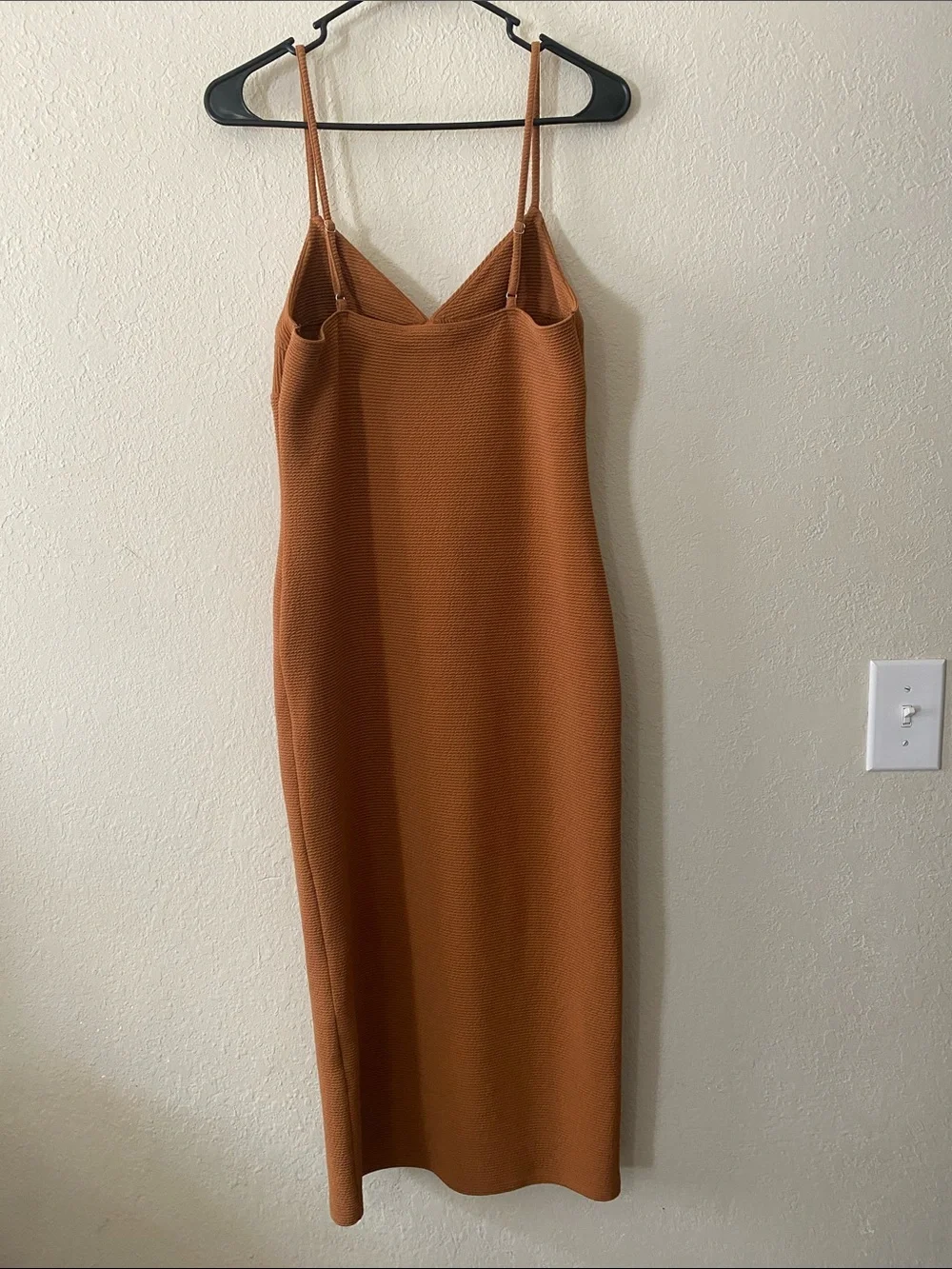 Forever 21 Copper-Brown Midi Slip Dress - Picture 8 of 11